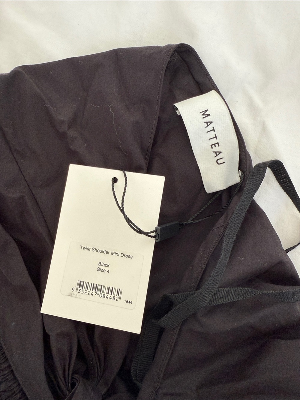MATTEAU Shirred One Shoulder Mini Dress - Picture 6 of 6
